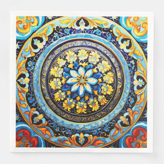 中世ロマンイタリアンマスペインのジョリカフローラ (正面)