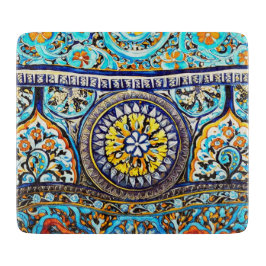 中世ロマンイタリアンマスペインのジョリカフローラ カッティングボード