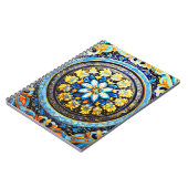 中世ロマンイタリアンマスペインのジョリカフローラ ノートブック (左側)