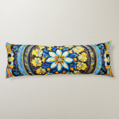 中世ロマンイタリアンマスペインのジョリカフローラ ボディピロー (裏面)