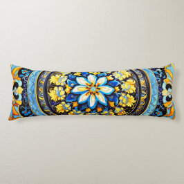 中世ロマンイタリアンマスペインのジョリカフローラ ボディピロー