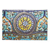 中世ロマンイタリアンマスペインのジョリカフローラ 枕カバー (裏面)