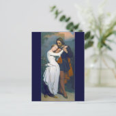 中世ロマンス・カップル ポストカード (スタンド正面)