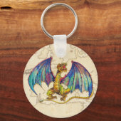 中世ワイバーン キーホルダー (正面)