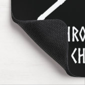 中世人のハートのおもしろいなバイキングへの方法 マウスパッド (コーナー)