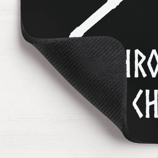 中世人のハートのおもしろいなバイキングへの方法 マウスパッド (コーナー)