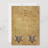 中世兵器 招待状 (裏面)