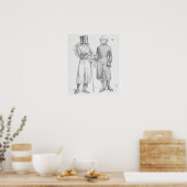 中世兵 ポスター (キッチン)