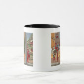中世切断場面 マグカップ (中央)