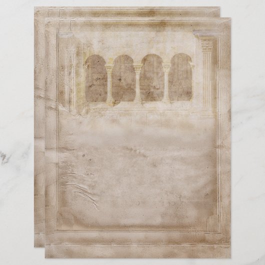 中世初期のヴィンテージスタイル (正面/裏面)