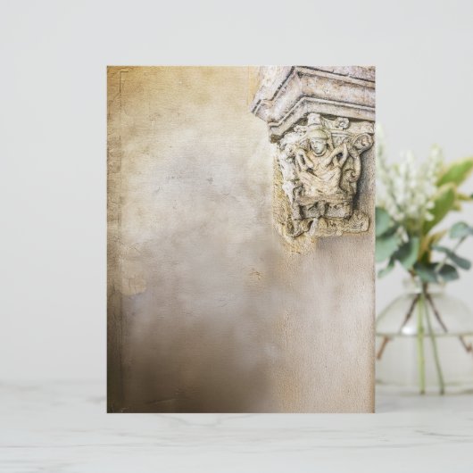 中世初期 ヴィンテージスタイルのパーチメント (スタンド正面)