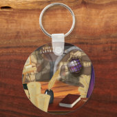 中世勉強 キーホルダー (正面)