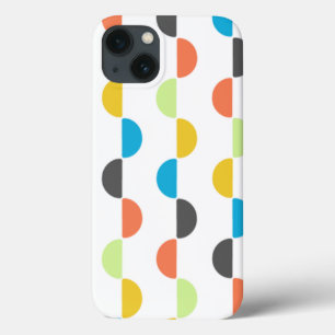 中世半モダン円 iPhone 13ケース
