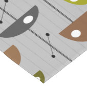 中世半モダン月の花 ショートテーブルランナー (コーナー)