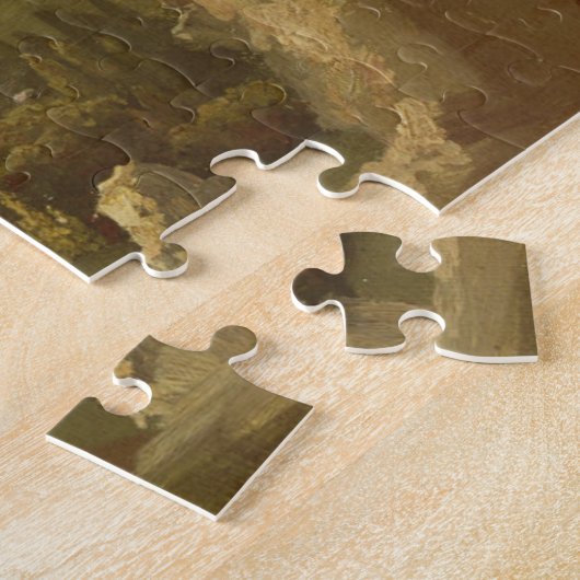 中世台なし ジグソーパズル (側面)