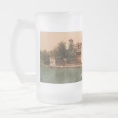 中世城および市場町、トゥーリン、イタリア フロストグラスビールジョッキ (左)