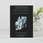 *~* 中世城塞のプリンセスナイトのウェディング 招待状 (スタンド正面)