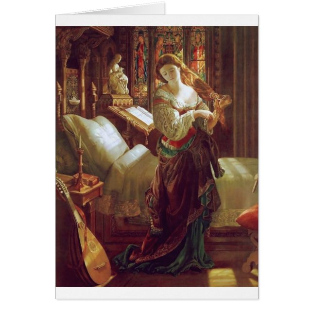 中世女性の寝室 (正面)