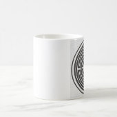 中世小さい迷路 コーヒーマグカップ (中央)