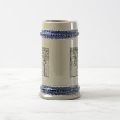 中世建築 ビールジョッキ (中央)