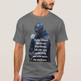 中世感動的戦士引用文Tシャツ Tシャツ