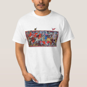 中世戦いのユニークな原稿照明 Tシャツ