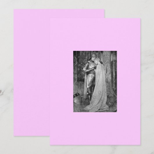 中世招待状 招待状 (正面/裏面)