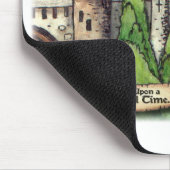 中世村の絵画 マウスパッド (コーナー)