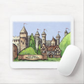 中世村の絵画 マウスパッド (マウス)