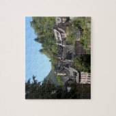 中世村(写真)の眺め ジグソーパズル (縦)