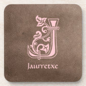 中世植物学の装飾的な首都J コースター (正面)