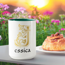 中世植物装飾首都J