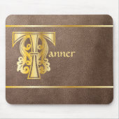 中世植物装飾首都T マウスパッド (正面)