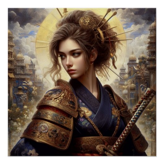 中世武士 ポスター (正面)
