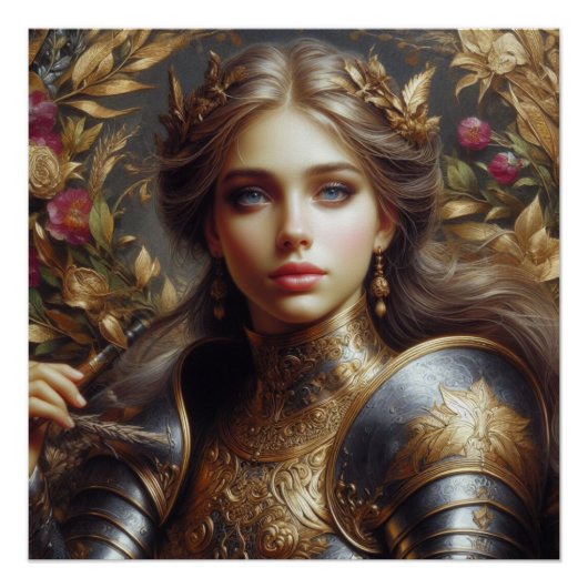 中世武士 ポスター (正面)