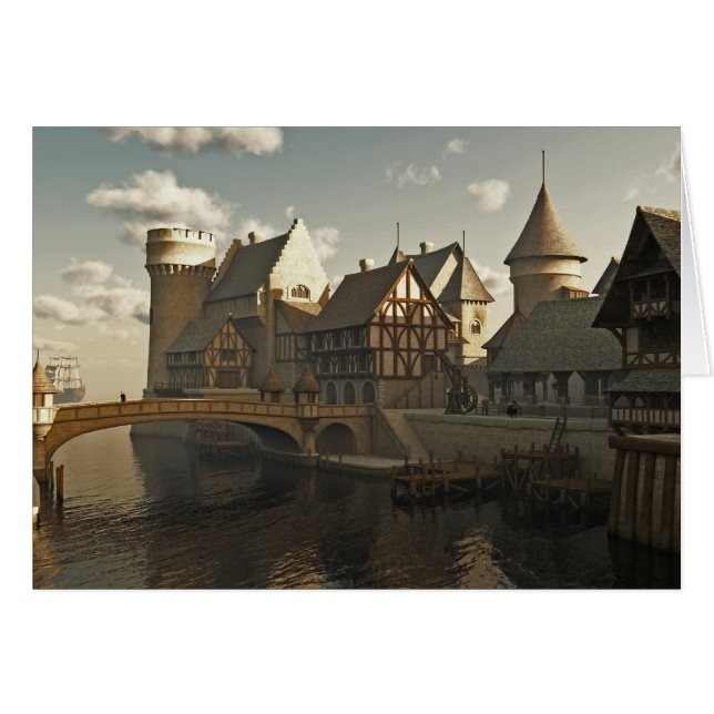 中世波止場 (正面横)