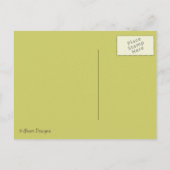 中世物語おとぎ話はがき招待状 インビテーションポストカード (裏面)