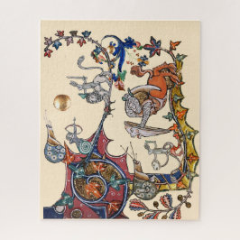 中世獣風変わり戦争のカタツムリ、キラーウサギ ジグソーパズル