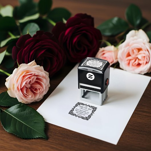 中世王室ののファンタジーが盛ん華美 セルフインキングスタンプ