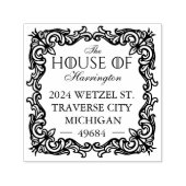 中世王室ののファンタジーが盛ん華美 セルフインキングスタンプ (デザイン)