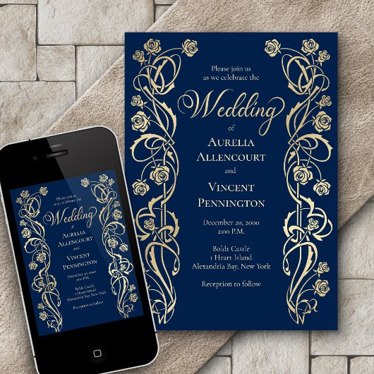 中世王室のバラ剣 招待状