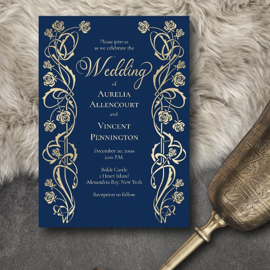 中世王室のバラ剣 招待状