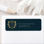 中世王室のファンタジーモノグラ結婚ムのラベル ラベル<br><div class="desc">この中世結婚のファンタジーモノグラムデザインで王室のあなたのゲストを招待状。このデザインは、豪華で豪華でありながら中世の美学を求めるカップルにモダン最適である。すべての要素はもともと慎重に作られ、最後の詳細まで下る。文字、フォント、および色をカスタマイズして、デザインの設定に合わせる。完全なパーティーテーマ。デザインはホイル実在ではない。</div>