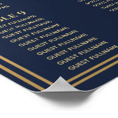 中世王室の剣の結婚座席表 ポスター (角)