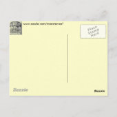 中世生活のポストカード ポストカード (裏面)