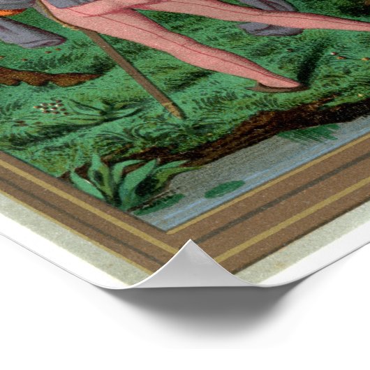 中世生活 ポスター (角)