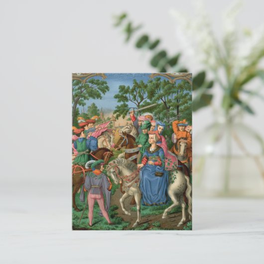 中世生活 ポストカード (スタンド正面)