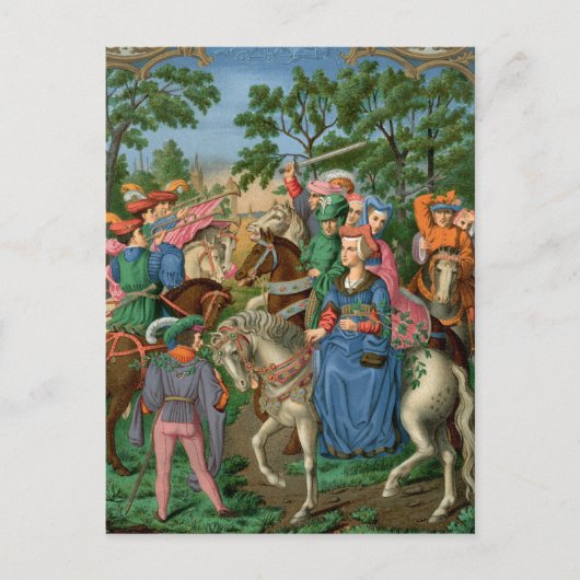 中世生活 ポストカード (正面)