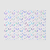 中世紀かわいらしの葉モダン模様 薄葉紙 (正面)