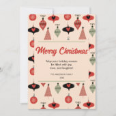 中世紀のクリモダンスマス シーズンカード (正面)